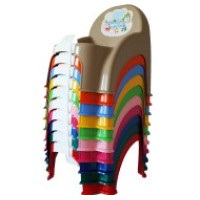 Дитяче крісло-горщик H34,5 см 31,4x33,6 см Кольорове Chair345