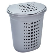 Кошик для білизни 60 л Овальний 50x39x58 см Сталь 122053/12