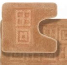 PL-562-тч  Набор ковриков для ванной и туалета, 2шт., на рез. основе 50*80см. Турция