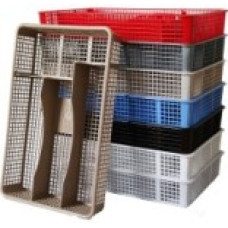 Вкладиш для столових приборів 20x32x6 см 4 відділення Сітка Dr20/32