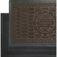 TZR08187  Коврик придверный  с кромкой, с узором, 50*80