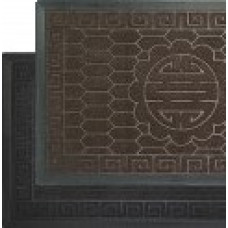 TZR08187  Коврик придверный  с кромкой, с узором, 50*80