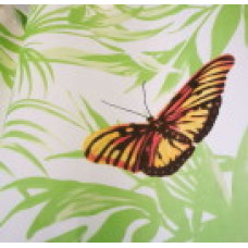 2218M  Шторка для душа Miranda BUTTERFLY, 180х200см