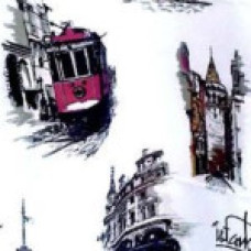 9910M  Шторка для душа Miranda ISTANBUL, 180х200см