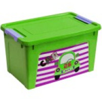 124045/1  Контейнер "Smart Box" декором. Pet Shop 3,5л. (оливк.-оливк.-розов.)