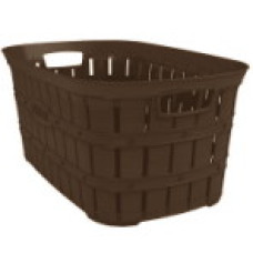 KP1040BR  Корзина  для білизни "Бамбу" 34*55*25cm. 40 л коричнев