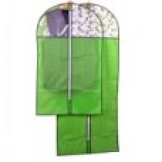 *5515  Чохол об"ємний для одягу 20* 60*100 "Green"