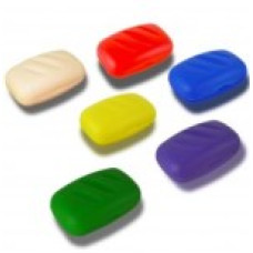 ID43016  Мильниця з кришкой, матовая, 11,5х 7х 3 см