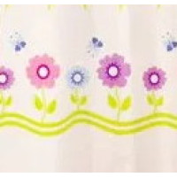 4517M  Шторка для душа Miranda FLOVER SPRINS, 180х200см