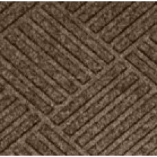Килимок гумовий з ворсом 40x60x0,5 см Коричневий К-501-1-кор