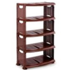 Полиця для взуття 5-ярусна "Rattan" Коричневий RP-9571