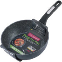 Сотейник D24x7,5 см алюміній з покриттям Black Marble 5392MR