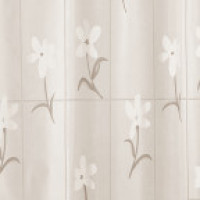 3413BG  Шторка для душа Miranda COUNTRY FLOWER, 180х200см, бежевий
