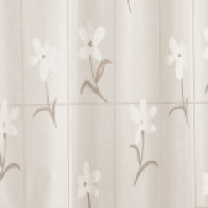 3413BG  Шторка для душа Miranda COUNTRY FLOWER, 180х200см, бежевий