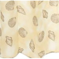 V107514  Шторка для душа "ISTIRIDYE BEIGE", 200*180см. полиєстер. ТМ "VONALDI"