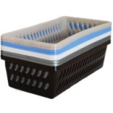 Кошик 2,3 л 25x15x8 см Білий, Беж, Холодний Лід, Графіт, Капучино BoxMM2