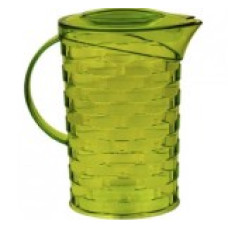 BG-363  Графин прозр. пласт. BELLISIMA, 2000 мл, TM Bager, (красн, син, зел)
