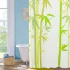 Шторка для ванної кімнати "Green Bamboo" 180x180 см МД NJ10109