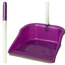 ZP84613  Совок с резинкой, длинная ручка, 26х25х5 см (92 см) TM Zambak Plastik