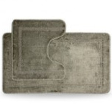1000008929  Набір килимків для ванни тафтинговий ТМ Dariana STANDARD 57*100+57*50, какао