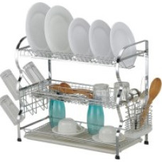 0912  Сушилка для посуды 3-х яр. 68*48*26см с поддоном