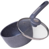Ковш 1,2 л алюміній з покриттям Granite і кришкою 4279GR