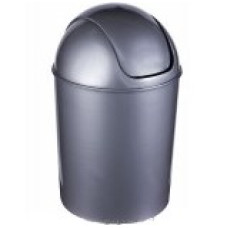 W2371  Ведро WC  с качающ. крышкой, (сталь)