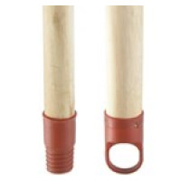 PL-1564  Кий 120см. дерево-эвкалипт, пласт. наконечн. Пласт. резьба