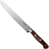 5114  Нож "Для Мяса" из нерж. стали с ручкой из ABS под дерево (лез 21см; рук 11.5см)