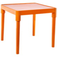 Стіл дитячий 51x51x47 см Світло-Помаранчевий 100025/3