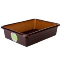 Лоток універсальний 248x190x60 мм ECO WOOD Коричневий W122081/1