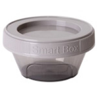 Контейнер Smart Box круглий 0,06 л Коричневий Прозорий, Какао 124080-1