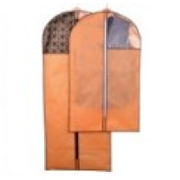 *2884  Чохол об"ємний для одягу 20* 60*100 "Orange"