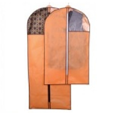***2887  Чохол об"ємний для одягу 20* 60*140 "Orange"