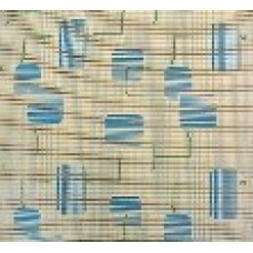 YW08332  Коврик "Лабиринт зеленый", 65*46см