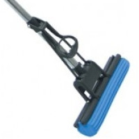 Швабра з 1-віджимом SUPERMOP "Pupil" Хром ручка 120 см МД SMD00564