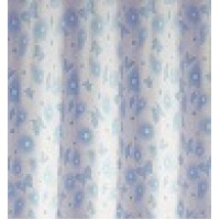 B71978  Шторка для душу 1,8х2м зелена, MARIPOSA, peva